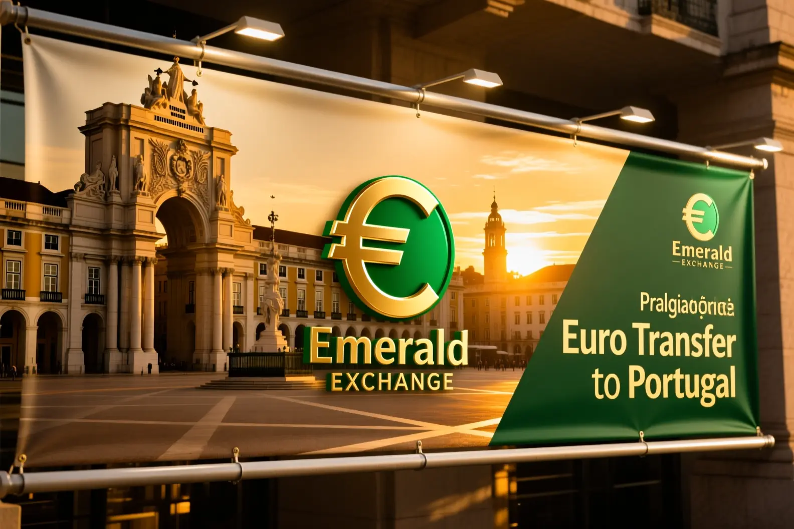نمایی از لیسبون، پرتغال برای خدمات حواله یورو
