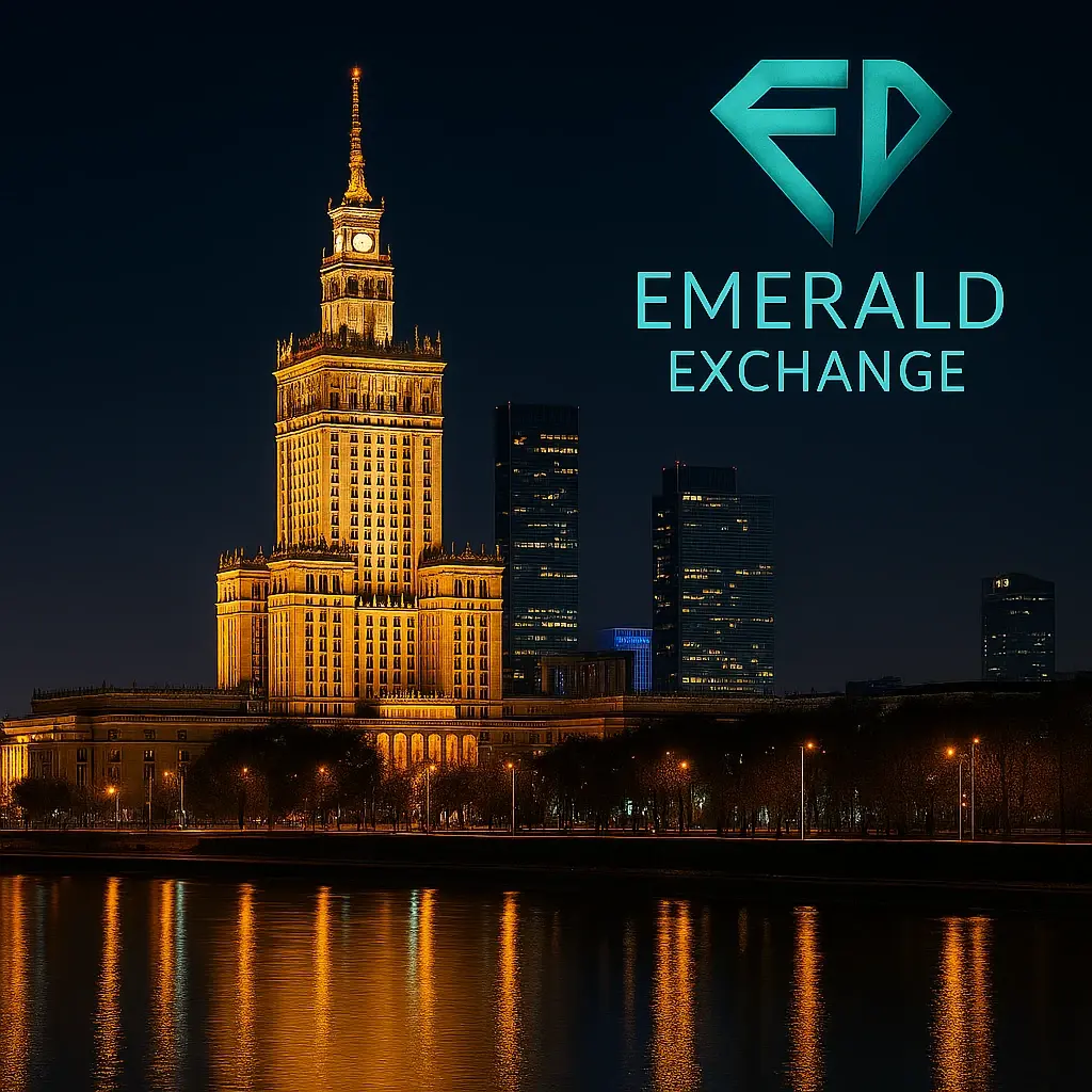 تصویر ورشو و کراکوف برای حواله یورو (EUR) — Warsaw, Kraków, Gdańsk, Wrocław, Poznań