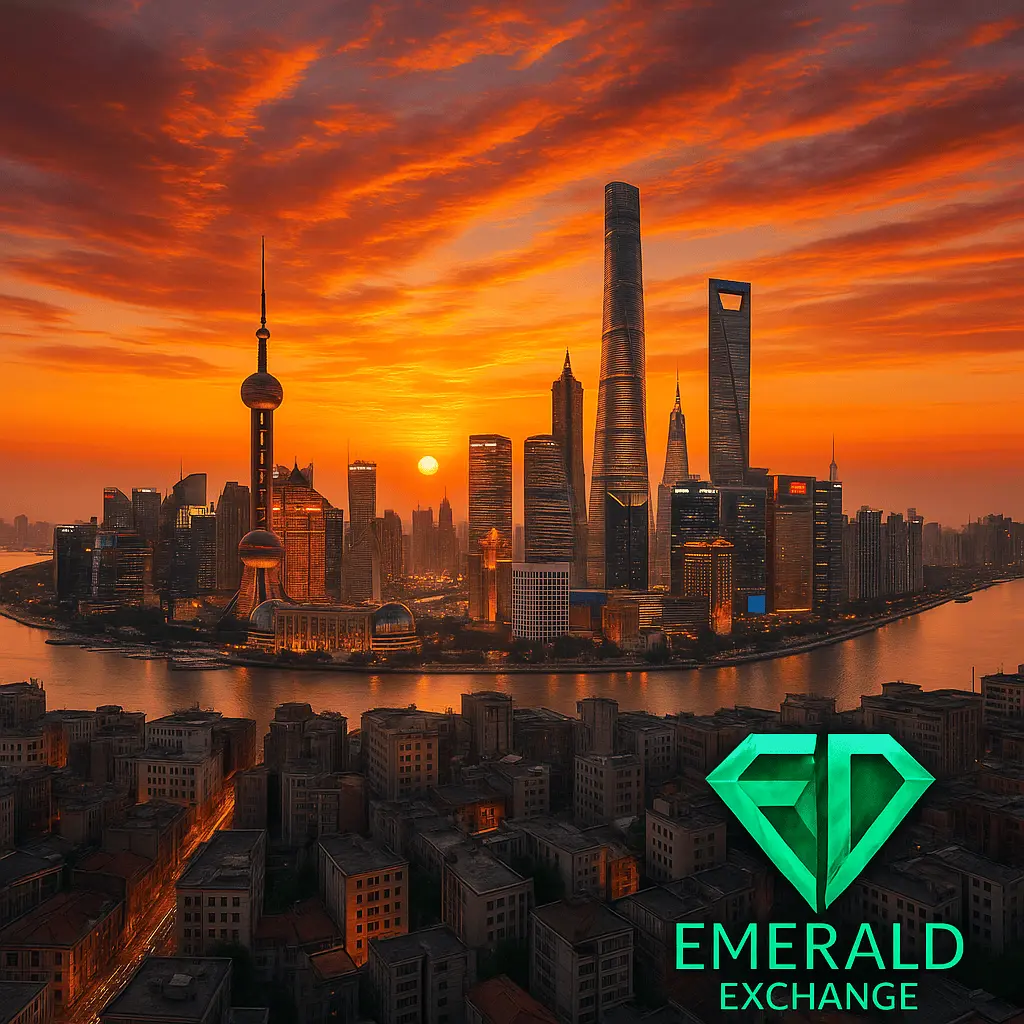 تصویر پکن و شانگهای برای حواله یوآن چین (CNY) به سراسر چین — Beijing, Shanghai, Shenzhen