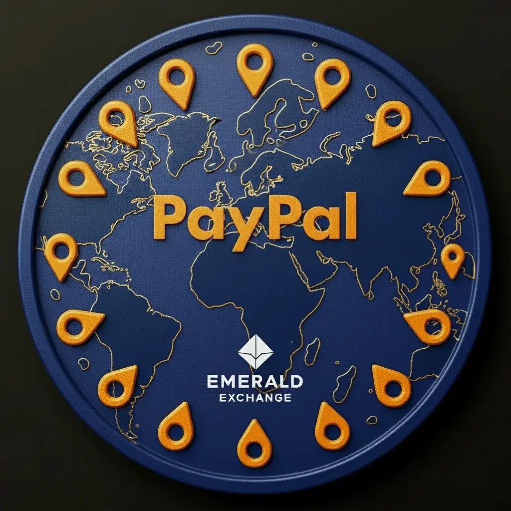 شارژ حساب پی‌پال VIP Emerald